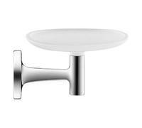 Duravit Duravit Starck T porte-savon 14x11,9 cm, bois, verre blanc mat, bronze brossé Quantité:1