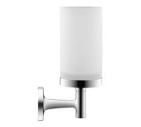 Duravit Duravit Starck T Support en verre 6,5x9,8 cm, montage mural, verre dépoli, chrome Quantité:1