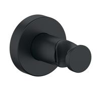 Duravit Duravit Support de douche fixe, rosace ronde, acier inoxydable, noir mat Quantité:1