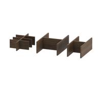 Système d'aménagement Duravit Set largeur 694mm, sans découpe de siphon, UV0525077770000, Couleur: Noyer américain massif