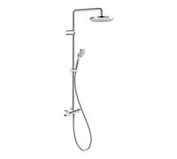 Duravit Duravit Système de douche 1000 Sortie 354mm, avec thermostat de douche, chrome Quantité:1