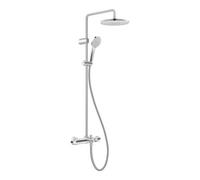 Duravit Duravit Système de douche Sortie 480 mm, avec mitigeur thermostatique, chrome Quantité:1