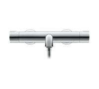 Duravit Duravit Thermostat de baignoire C.1 AP, avec vanne de dérivation et de commutation, montage mural, chrome Quantité:1