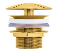 Duravit Duravit Tige de vidange Ø 72 mm, pour lavabo sans trop-plein, or poli Quantité:1