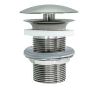 Duravit Duravit Tige de vidange d 72 mm, pour lavabo sans trop-plein, acier inox brossé Quantité:1