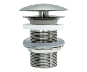 Duravit Duravit Tige de vidange d 72 mm, pour lavabo sans trop-plein, acier inox brossé Quantité:1