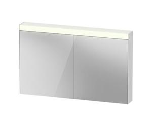 Duravit Duravit Uni Armoire Miroir Best Version 121x76x14,8 cm, 21 W, 2 Portes, LED Quantité:1