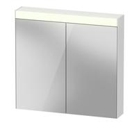 Duravit Duravit Uni Armoire miroir lit, version 81x14,8x76 cm, 13 W, 2 portes, LED Quantité:1