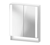 Duravit Duravit Uni Armoire miroir Type F Qatego 60x75x15,5 cm, blanc mat, 2 portes, suspendue Quantité:1