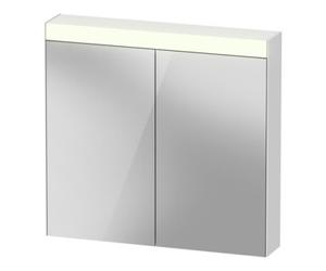 Duravit Duravit Uni Armoire miroir, version lit 81x14,8x76 cm, 13 W, 2 portes, LED Quantité:1
