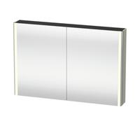 Duravit Duravit Uni-Armoire miroir XSquare 120x80x15,5 cm, 2 portes, LED, mural Quantité:1