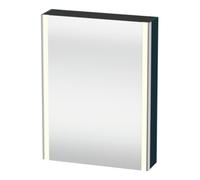 Duravit Duravit Uni-Armoire miroir XSquare 60x15x80 cm, 1 porte, sans ES, à droite, bleu satin mat Quantité:1