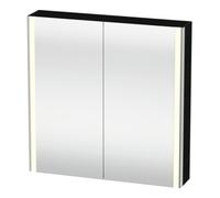 Duravit Duravit Uni-Armoire miroir XSquare 80x80x15,5 cm, blanc œuf, 2 portes, LED, mural Quantité:1