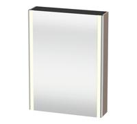 Duravit Duravit Uni-Armoire miroir XSquare à brancher H 80 x L 60 x P 15 cm, 1 porte, sans ES, à gauche, montage bas Quantité:1