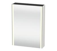 Duravit Duravit Uni-Armoire miroir XSquare CH 60x15x80cm, 1 porte, sans ES, à droite, blanc mat Quantité:1