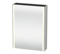 Duravit Duravit Uni-Armoire miroir XSquare encastrable 60x15x80cm, 1 porte, sans ES, à gauche, blanc mat Quantité:1
