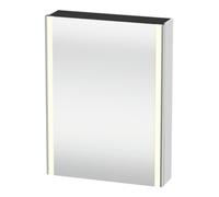 Duravit Duravit Uni-Armoire miroir XSquare prise CH 60x15x80cm, 1 porte, sans ES, à gauche, blanc mat Quantité:1