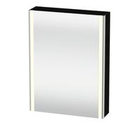 Duravit Duravit Uni-Armoire miroir XSquare Steckd. H 60xI 15xP 80 cm, 1 porte, sans ES, à gauche, blanc œuf Quantité:1