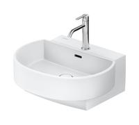 Duravit Duravit Vasque Balcoon 55x48 cm, blanche satinée, avec trop-plein, trou de robinetterie Quantité:1