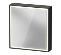 Duravit Duravit Vis à aggloméré pour lavabo L-Cube 65x15,5x70 cm, LED, blanc, à droite, gris mat Quantité:1