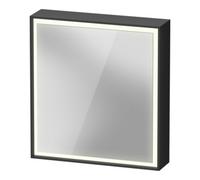 Duravit Duravit Vis à aggloméré pour lavabo L-Cube 65x15,5x70cm, LED, blanc, à gauche, gris mat Quantité:1