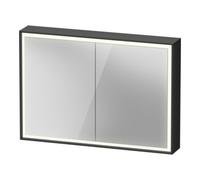 Duravit Duravit Vis à aggloméré pour plan vasque L-Cube 100x70x15,5cm, gris, porte droite/gauche Quantité:1