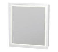 Duravit Duravit Vis pour panneau aggloméré avec butée de porte L-Cube 65x15,5x70cm, LED, blanc, raccord à droite, blanc mat Quantité:1