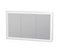Duravit Duravit Vis pour panneau avec arrêt de porte L-Cube LED, 120x70x15,5 cm, graphite mat Quantité:1