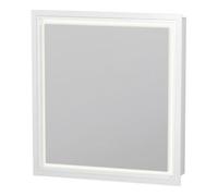 Duravit Duravit Vis pour panneau avec butée de porte L-Cube 65x15,5x70 cm, LED, blanc, raccord à droite, blanc mat Quantité:1