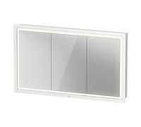 Duravit Duravit Vis pour panneau avec butée de porte L-Cube LED, 120x70x15,5 cm, blanc mat Quantité:1