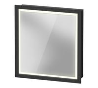 Duravit Duravit Vis pour panneaux avec butée de porte L-Cube 65x15,5x70cm, LED, blanc, à droite, graph ma Quantité:1