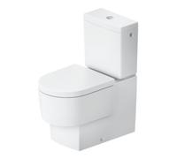 Duravit Duravit WC sur pied Balcoon 37x65 cm, 4,5 l, sans bride, évac. arrière, blanc mat Quantité:1