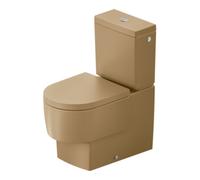 Duravit Duravit WC sur pied Balcoon 37x65 cm, 4,5 l, sans rebord, évac. arrière, Clay Te Ma Quantité:1