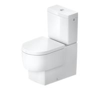 Duravit Duravit WC sur pied Balcoon 37x65 cm, 4,5 l, sans rebord, sortie horizontale, blanc brillant Quantité:1