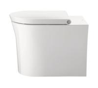 Duravit Duravit WC sur pied, cuvette à chasse profonde White Tulip 37x58 cm, 4,5 l, sortie horizontale, sans bride, blanc brillant Quantité:1