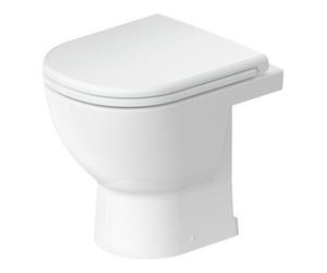 Duravit Duravit WC sur pied, cuvette profonde D-Code Compact 37x48 cm, 4,5 l, sortie verticale, blanc Quantité:1