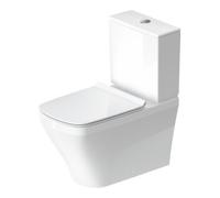 Duravit Support WC DuraStyle washdown sortie pour 2156090000 Vario ensemble de connexion, blanc