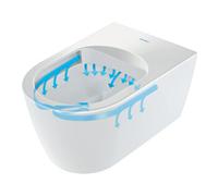 WC Suspendu Duravit ME by Starck Blanc Sans Bride Abattant Soft Close 45300900A1