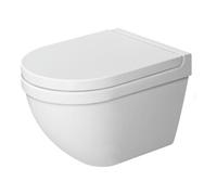 Duravit Duravit WC suspendu, cuvette à chasse profonde Starck 3 Compact 37,5x48,5 cm, 4,5 l, blanc Hygiene Glaze Quantité:1
