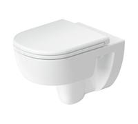 Duravit Duravit WC suspendu, cuvette profonde D-Code 37x54 cm, 4 l, sans rebord, blanc, avec ferrure pré-montée Quantité:1