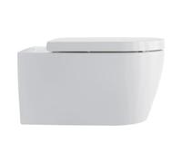 Duravit ME par Starck mural WC Match2 2529092000 blanc, avec HygieneGlaze, cerclées