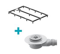Duravit DuroCast Set pour support de receveur de douche, 791103000000000+791243000000000,