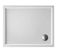 Duravit DUschwanne Starck Slimline 720119000000001 100 x 80 x 5 cm, blanc, antidérapant, rectangle