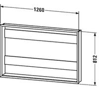 Duravit élément du système de montage de meubles LM987800000