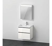 Duravit Ensemble de meubles D-Neo DE0115R2222 650mm, charnières à droite, Weiß Hochglanz