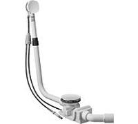 Duravit Ensemble de vidage et trop-plein 791246000001000 , chrome, pour Shower + Bath