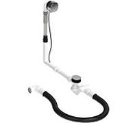 Duravit Ensemble de vidage/trop-plein 792219000001000 d= 5,2 cm, longueur de câble Bowden 70 cm, avec remplissage de baignoire, chromé