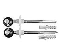 Duravit Fixation 0065001000 chromé, pour mur WC et mur Bidet
