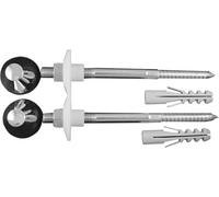 Duravit Fixation pour WC suspendu et bidet mural, chromé, 0065001000