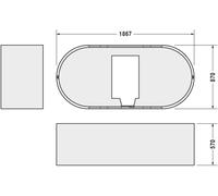 Duravit habillage de baignoire 790415000000000
